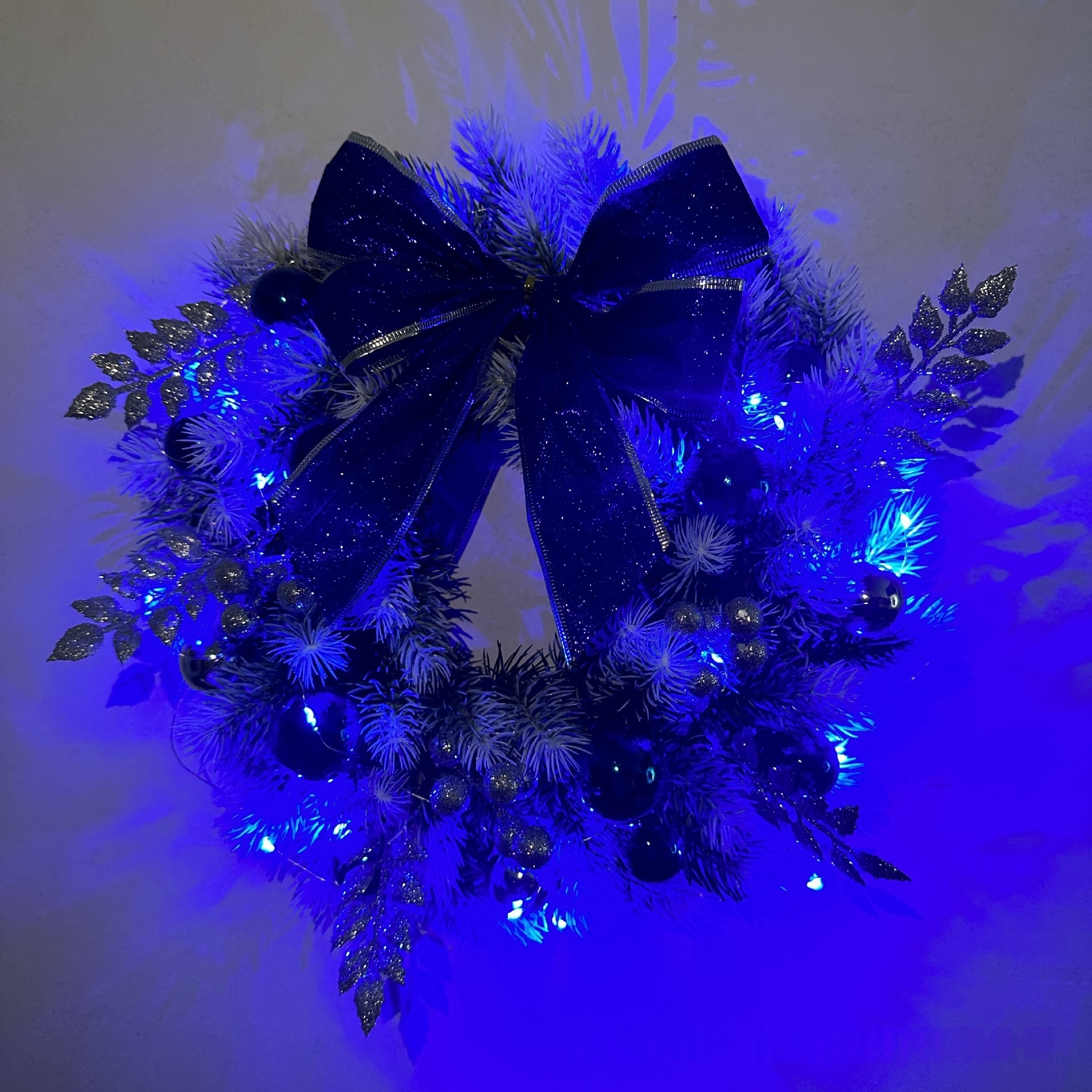Christmas Wreath Pendant Festive Decoration 7 Christmas Wreath Pendant Festive Decoration - Image 7