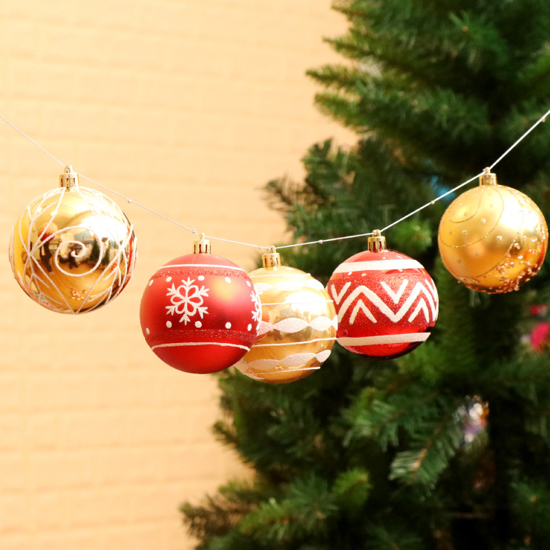 Bright Ball, 6 cm 24, Christmas Tree Decoration 2 Bright Ball, 6 cm 24, Christmas Tree Decoration - Image 2