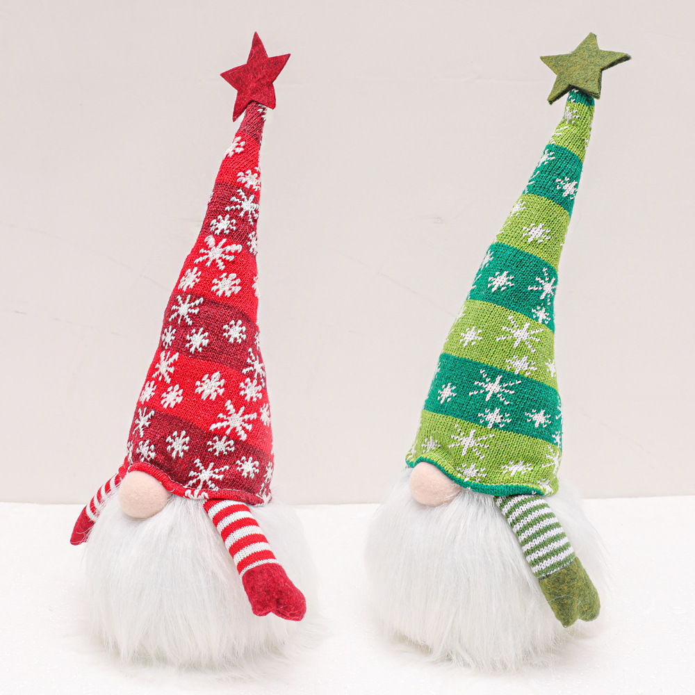 Christmas Gnome Faceless Doll Ornament 5 Christmas Gnome Faceless Doll Ornament - Image 5