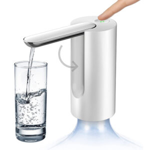 Foldable Mini Electric Water Dispenser USB Button Control