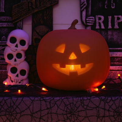Talking Pumpkin Lantern Projection 7 Talking Pumpkin Lantern Projection - Image 7