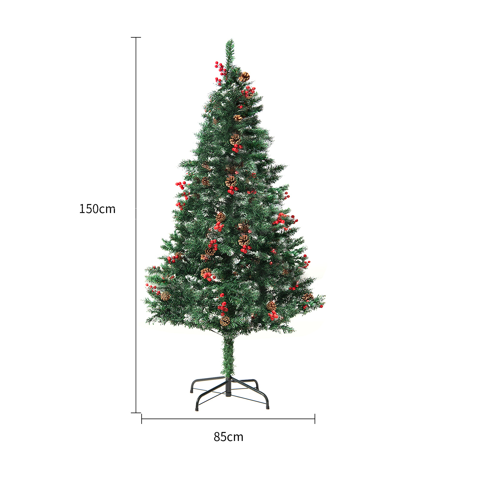 PVC Artificial Snow Christmas Tree Cedar Tree Decoration 6 PVC Artificial Snow Christmas Tree Cedar Tree Decoration - Image 6