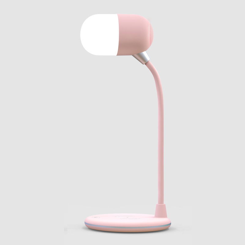 3 IN 1 Desk Lamp With Qi Wireless Charger 5W Bluetooth Speaker USB Dimmable 4 3 IN 1 Desk Lamp With Qi Wireless Charger 5W Bluetooth Speaker USB Dimmable - Image 4