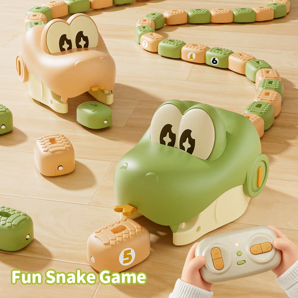 Remote Control Magnetic Snake Toy Flexible Interactive Educational Model 1 Remote Control Magnetic Snake Toy Flexible Interactive Educational Model
