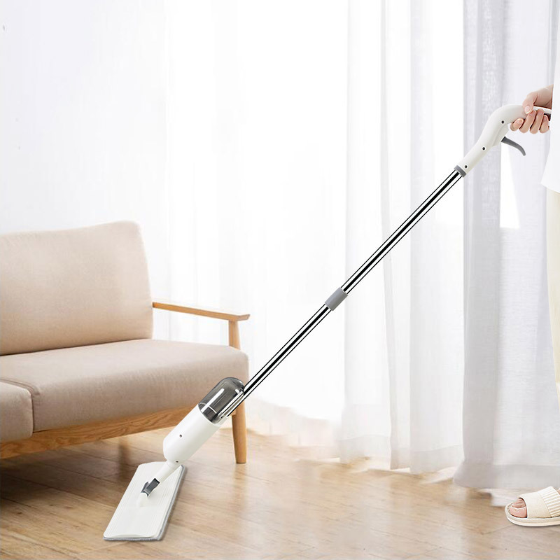 Flat Squeeze Mop With Bucket Wringing For Floor Cleaning 4 Flat Squeeze Mop With Bucket Wringing For Floor Cleaning - Image 4