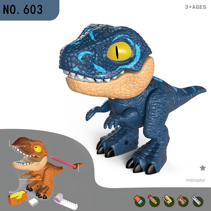 Assembled Dinosaur Stationery Simulation Animal Toy 7 Assembled Dinosaur Stationery Simulation Animal Toy - Image 7