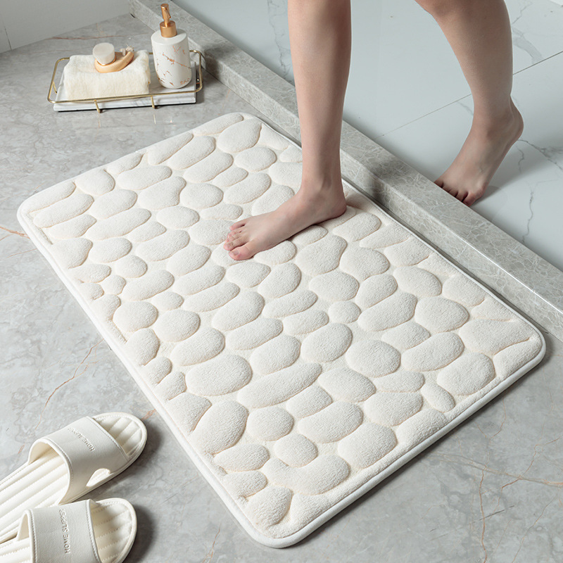 Pebble Stone Bathroom Floor Mat 10 Pebble Stone Bathroom Floor Mat - Image 10