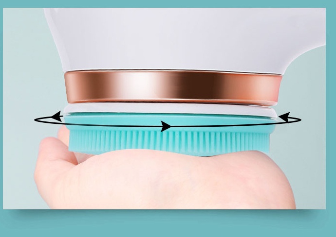 Electric Silicone Back Rotating Scrubber USB Rechargeable 2 Speed 7 Electric Silicone Back Rotating Scrubber USB Rechargeable 2 Speed - Image 7