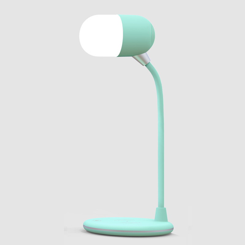 3 IN 1 Desk Lamp With Qi Wireless Charger 5W Bluetooth Speaker USB Dimmable 6 3 IN 1 Desk Lamp With Qi Wireless Charger 5W Bluetooth Speaker USB Dimmable - Image 6
