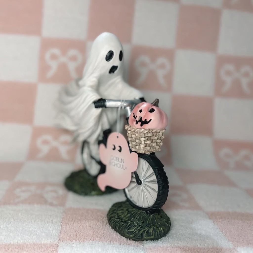 Halloween Ghost And Pumpkin Decorative Resin Decoration 3 Halloween Ghost And Pumpkin Decorative Resin Decoration - Image 3