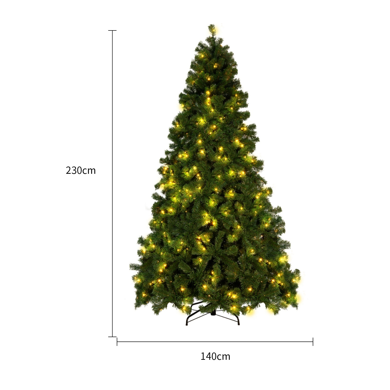 PVC Artificial Snow Christmas Tree Cedar Tree Decoration 10 PVC Artificial Snow Christmas Tree Cedar Tree Decoration - Image 10