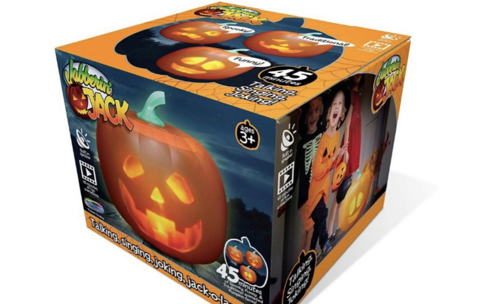 Talking Pumpkin Lantern Projection 6 Talking Pumpkin Lantern Projection - Image 6