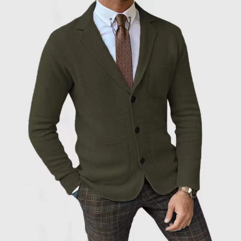 Slim-fitting English Formal Wear Suit 2 Slim-fitting English Formal Wear Suit - Image 2
