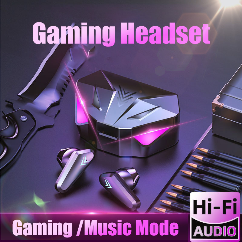 Wireless Gaming Headphone Bluetooth Earphones HIFI Sound E-Sport Game Headset With Mic 3 Wireless Gaming Headphone Bluetooth Earphones HIFI Sound E-Sport Game Headset With Mic - Image 3