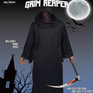 Halloween Cold Black Robe Props Costume