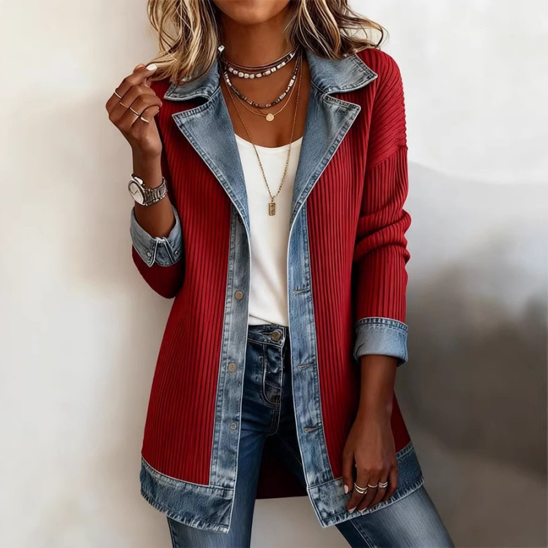 Denim Patchwork Jacket 6 Denim Patchwork Jacket - Image 6