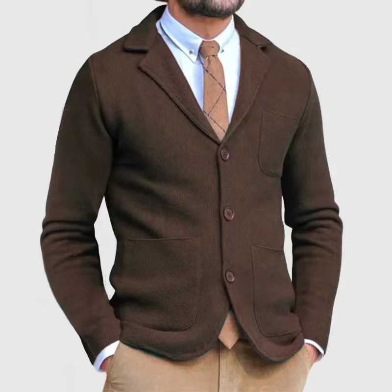 Slim-fitting English Formal Wear Suit 5 Slim-fitting English Formal Wear Suit - Image 5