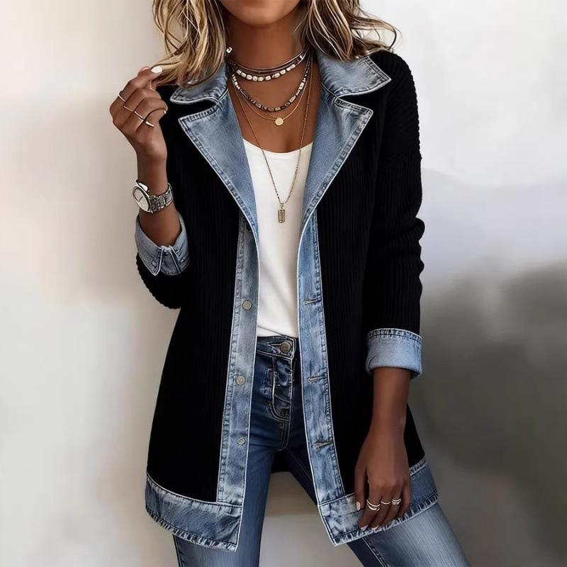 Denim Patchwork Jacket 9 Denim Patchwork Jacket - Image 9