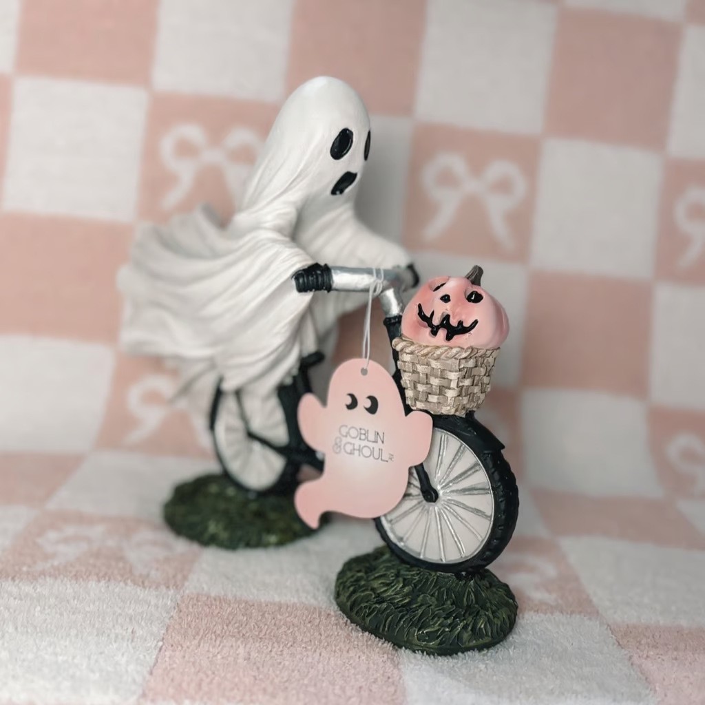 Halloween Ghost And Pumpkin Decorative Resin Decoration 2 Halloween Ghost And Pumpkin Decorative Resin Decoration - Image 2